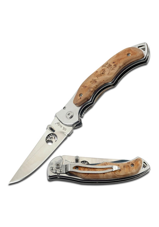 Elk Ridge Maple Framelock