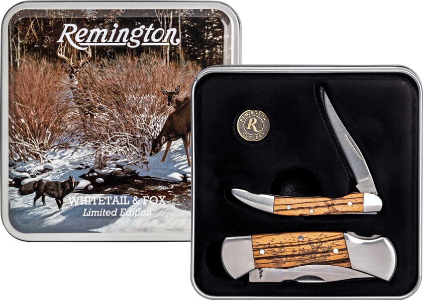 Remington Fox and Whitetails Limited Edition Tin Gift Set