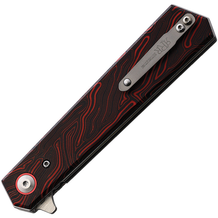 Rough Ryder Reserve Black/Red Linerlock