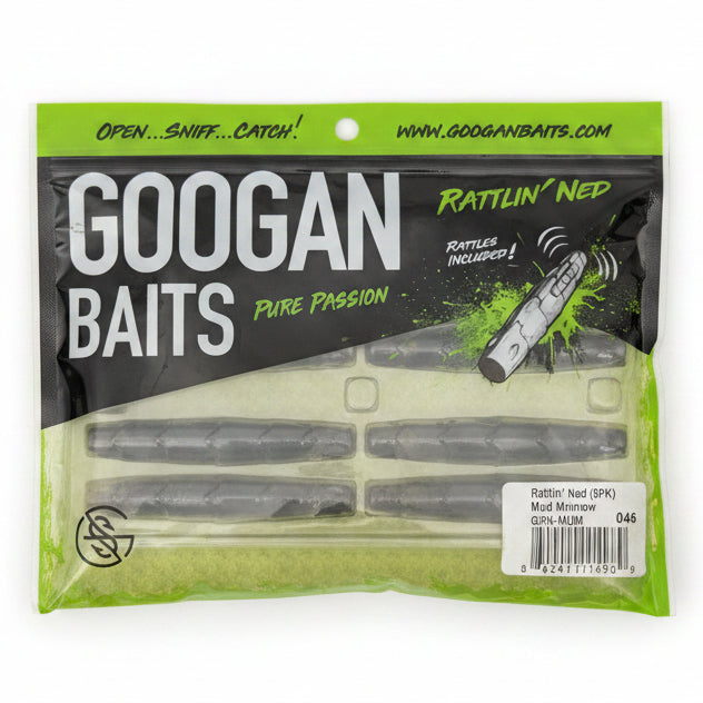 Googan Baits Rattlin Baits Mud Minnow