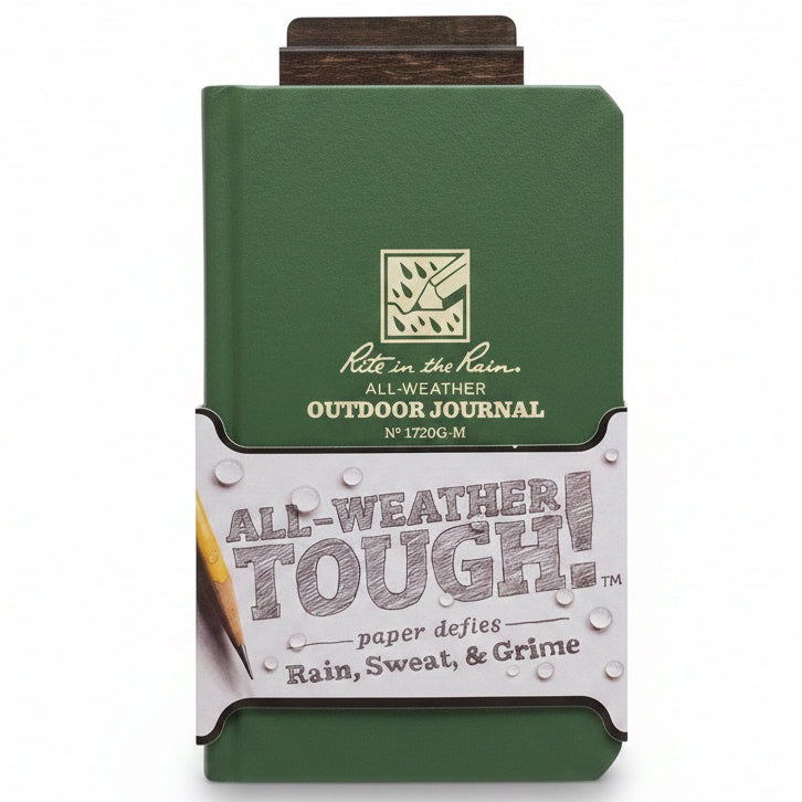 Rite In The Rain Hardbound Outdoor Journal Green