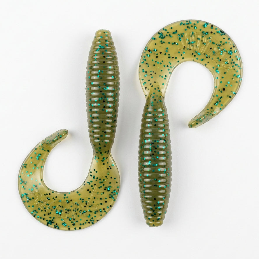 Case Plastics Curly Tail Grubs