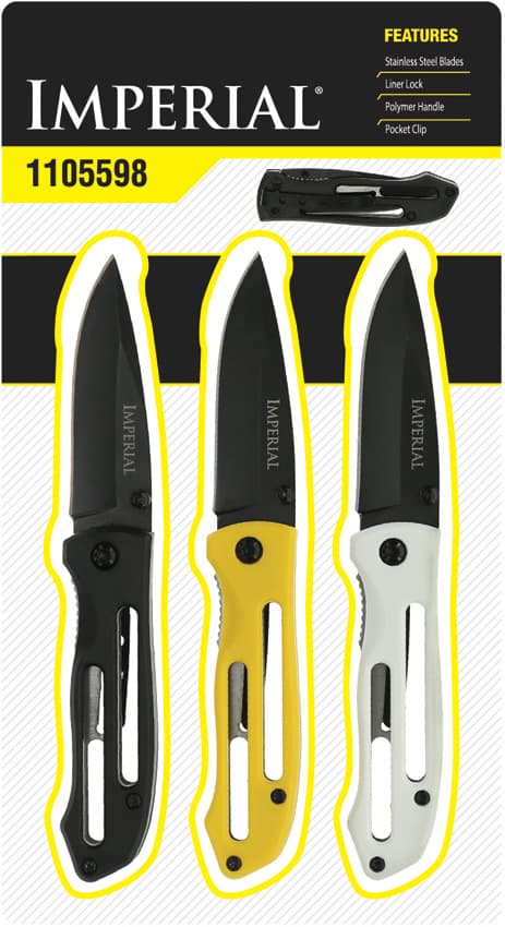 Imperial 3 pack knife set
