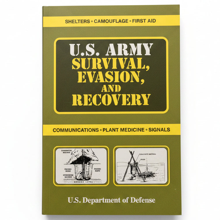 U.S. Army Survival Evasion And Recovery Book